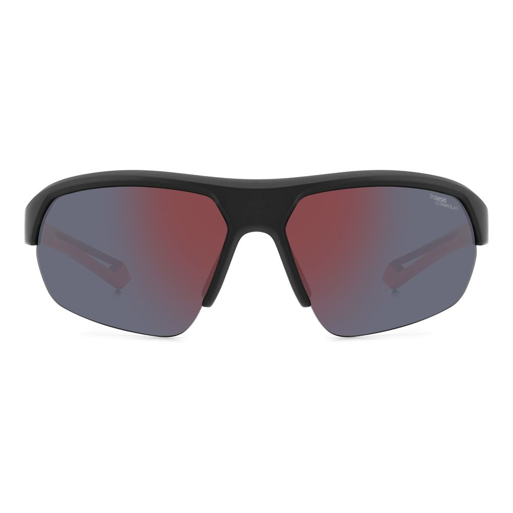 Polaroid Unisex Sunglasses – Black Resin Frame, UV Protection