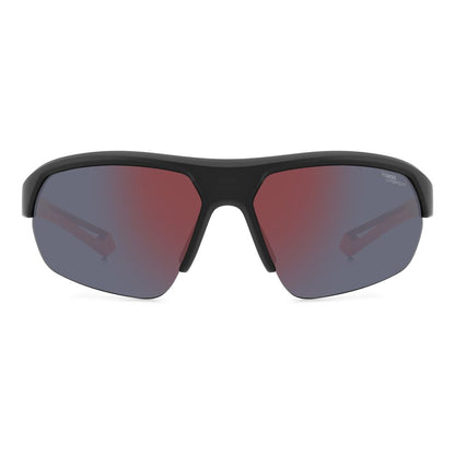 Polaroid Unisex Sunglasses – Black Resin Frame, UV Protection
