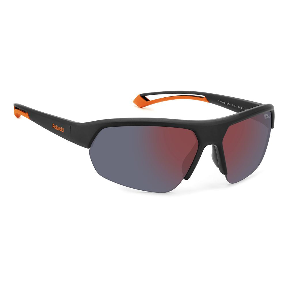 Polaroid Unisex Sunglasses – Black Resin Frame, UV Protection