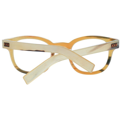 Ermenegildo Zegna Men’s Sunglasses – Multicolor Round Frame, Demo Lenses