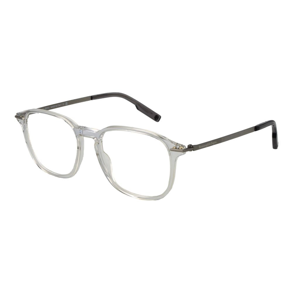 Ermenegildo Zegna Men's Transparent Acetate Glasses