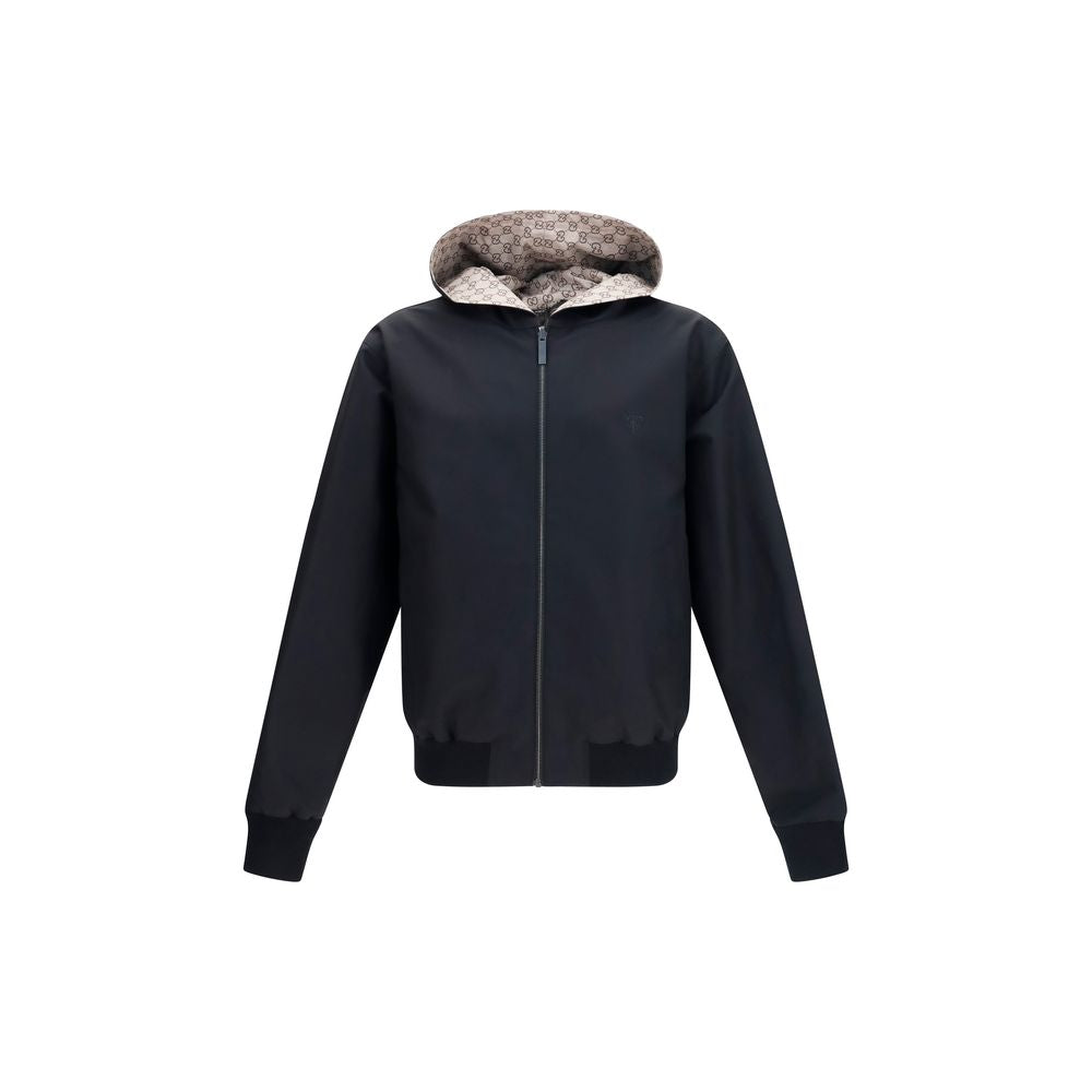 Gucci Black Reversible Bomber Jacket