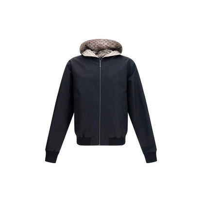 Gucci Black Reversible Bomber Jacket