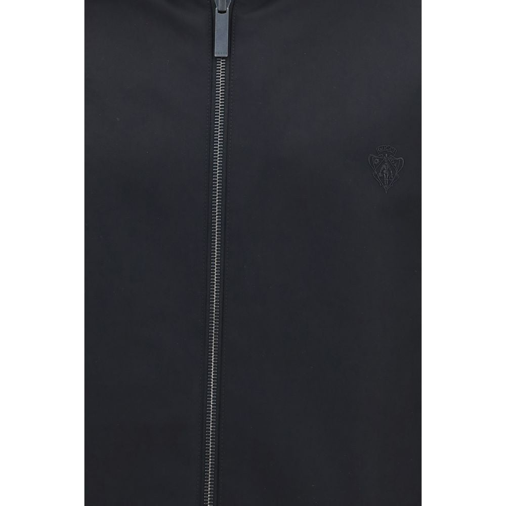 Gucci Black Reversible Bomber Jacket