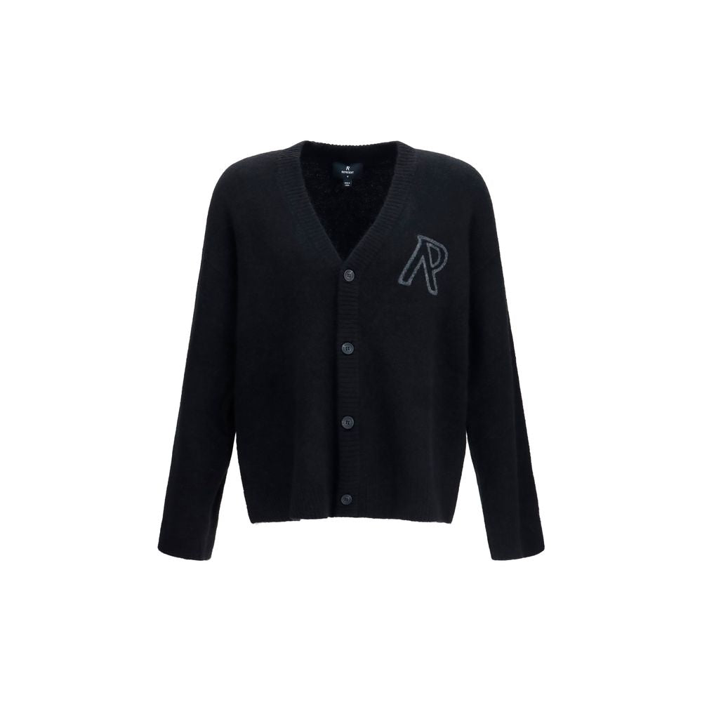 Represent Black Alpaca Vicugna Pacos Cardigan - Black - L, M, S, XL