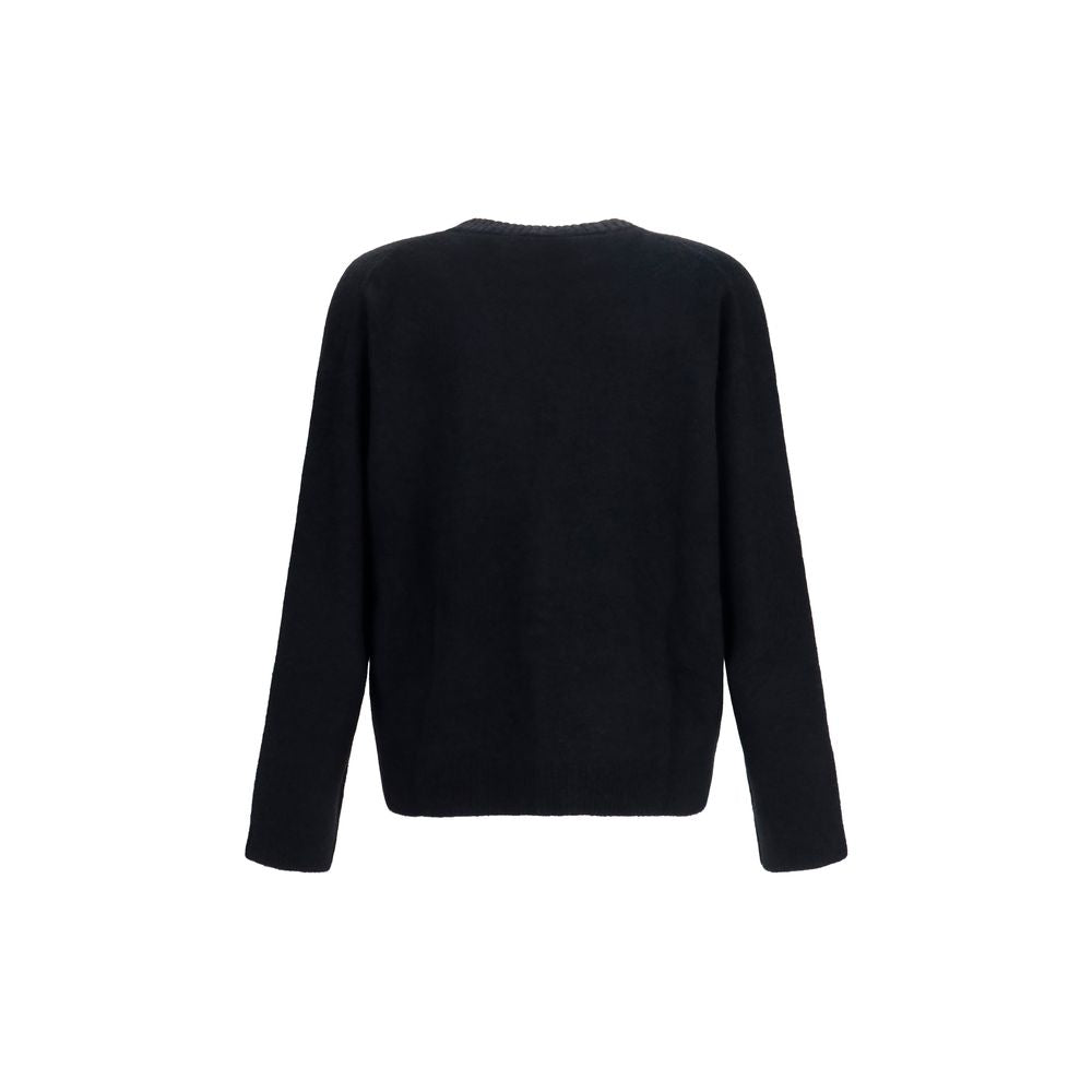 Represent Black Alpaca Vicugna Pacos Cardigan - Black - L, M, S, XL