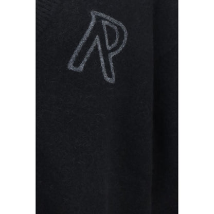 Represent Black Alpaca Vicugna Pacos Cardigan - Black - L, M, S, XL
