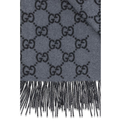 Gucci GG Cashmere Scarf Blue