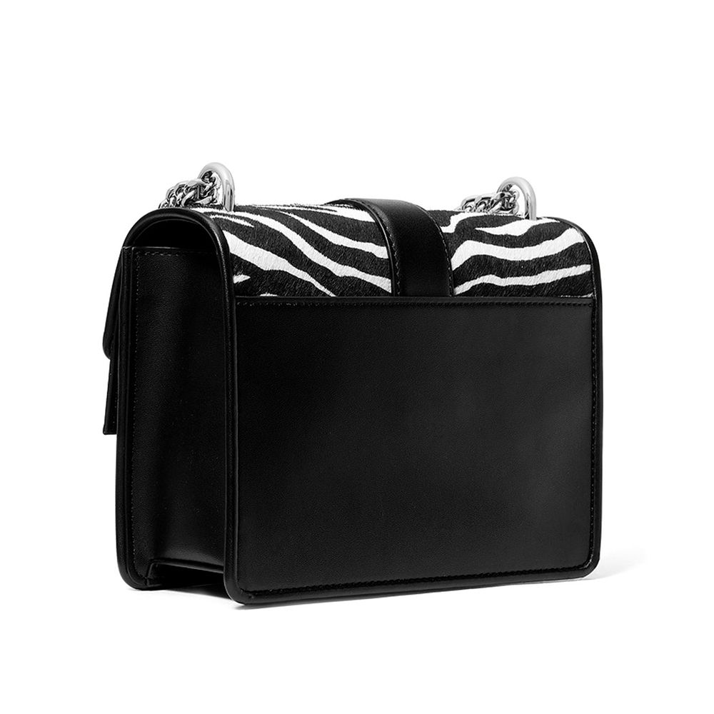 Michael Kors Black Leather Shoulder Bag 35S5SGRC1HBLA