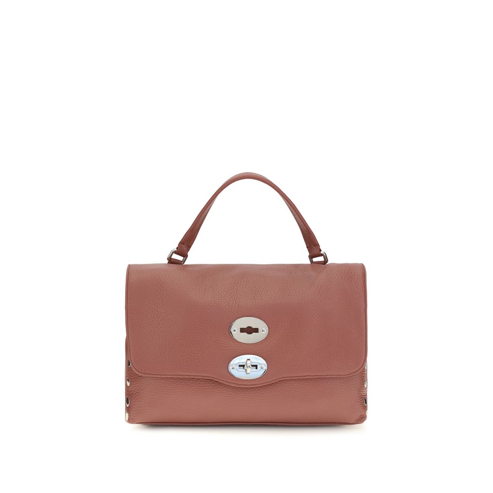 Zanellato Multicolor Calf Leather Bos Taurus Postina Daily Handbag