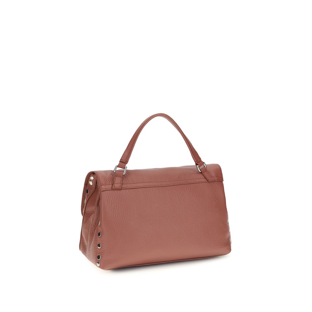 Zanellato Multicolor Calf Leather Bos Taurus Postina Daily Handbag