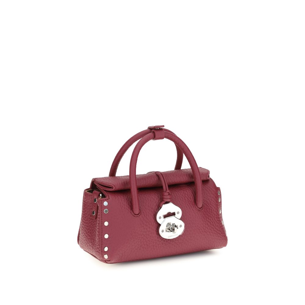 Zanellato Multicolor Calf Leather Dotta Centauro Baby Handbag
