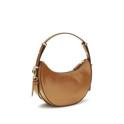 Prada Beige Calf Leather Bos Taurus Arqué Shoulder Bag