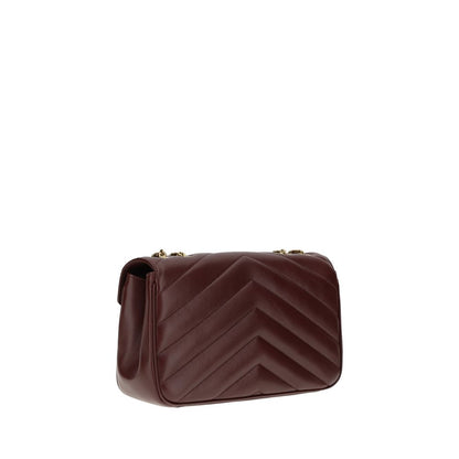 Saint Laurent LouLou Shoulder Bag Bordeaux Lamb Ovis Aries Aries 32x22x10