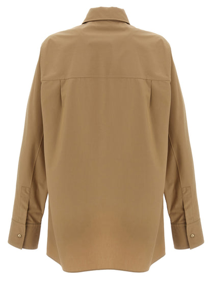 Gucci Beige Cotton Blouse