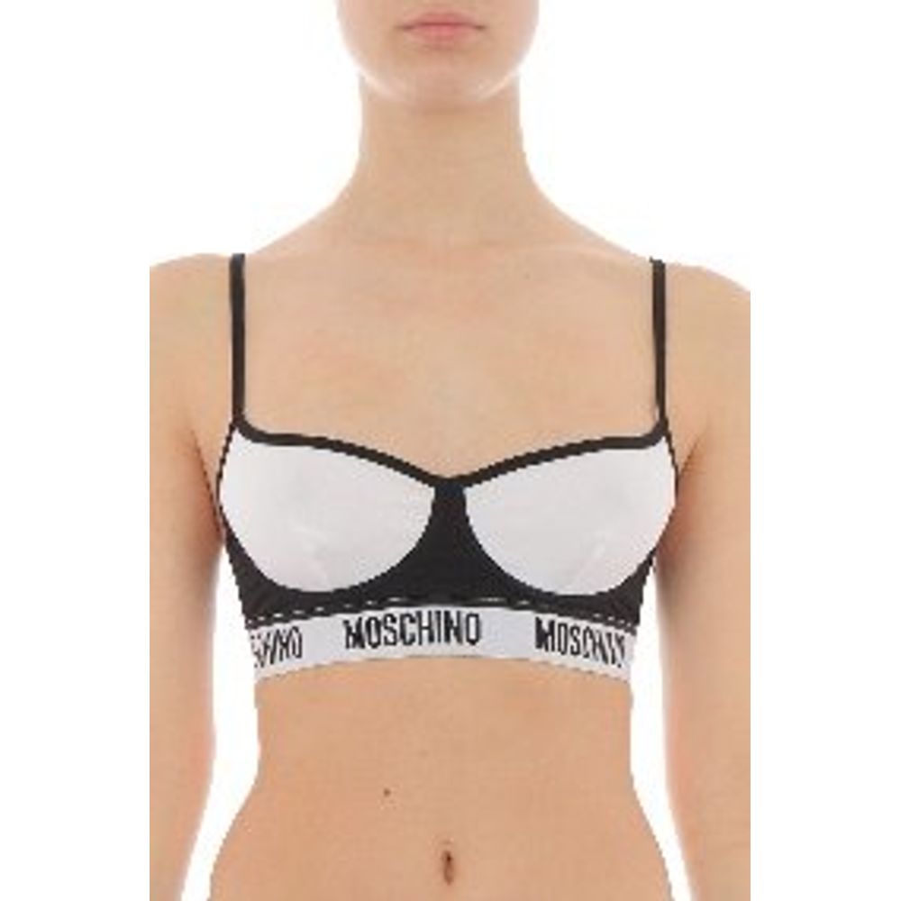 Moschino Multicolor Cotton Bra - Women's Underwear Size S