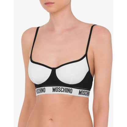 Moschino Multicolor Cotton Bra - Women's Underwear Size S