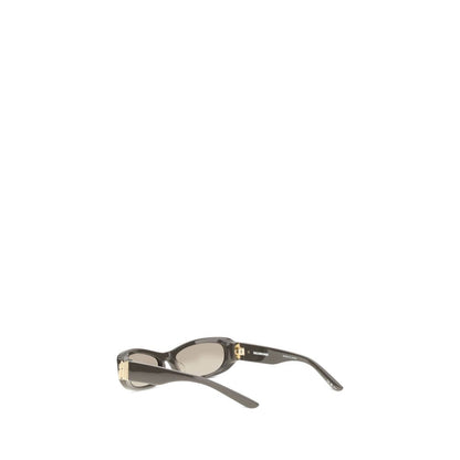 Balenciaga Men’s Sunglasses – Brown Rectangular Frame, Grey Lenses