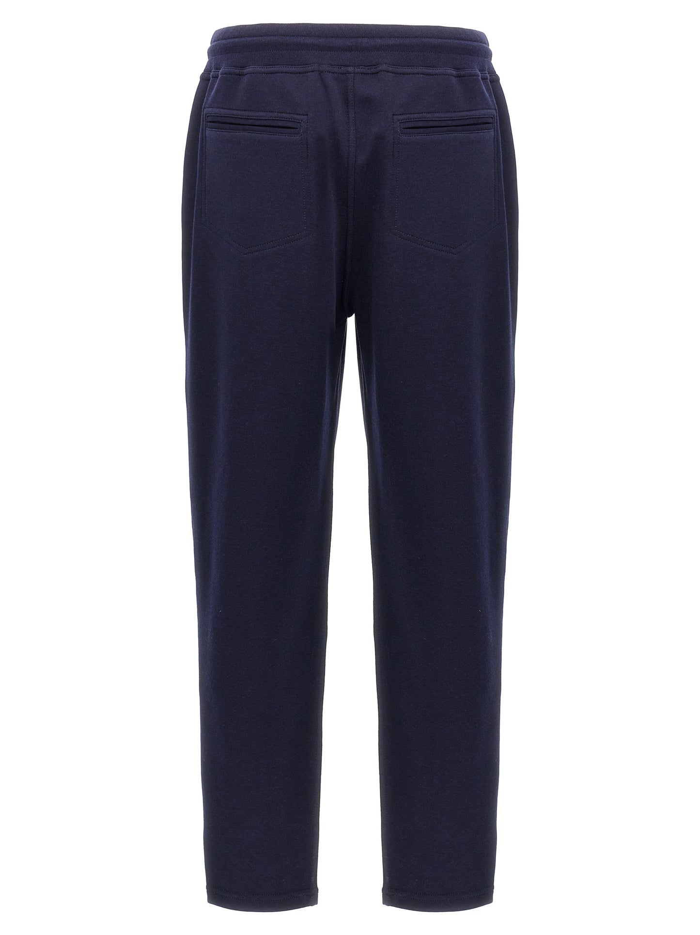 Brunello Cucinelli Blue Cotton Joggers