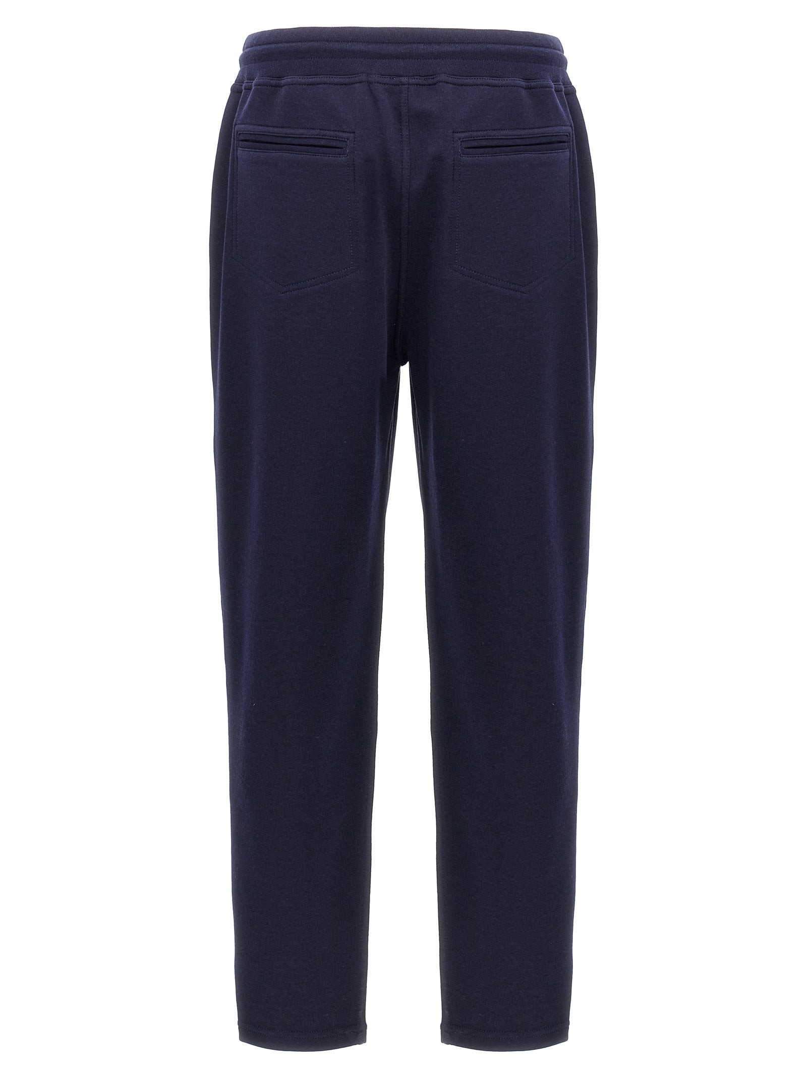 Brunello Cucinelli Blue Cotton Joggers