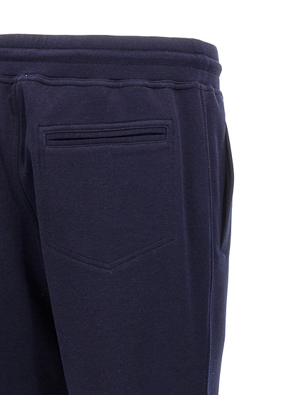 Brunello Cucinelli Blue Cotton Joggers