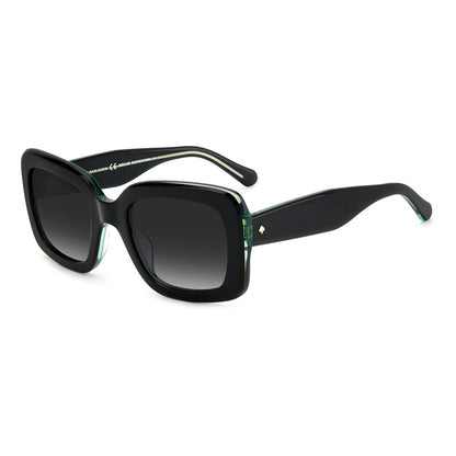 Kate Spade Women’s Sunglasses – Black Square Frame, 100% UV Protection