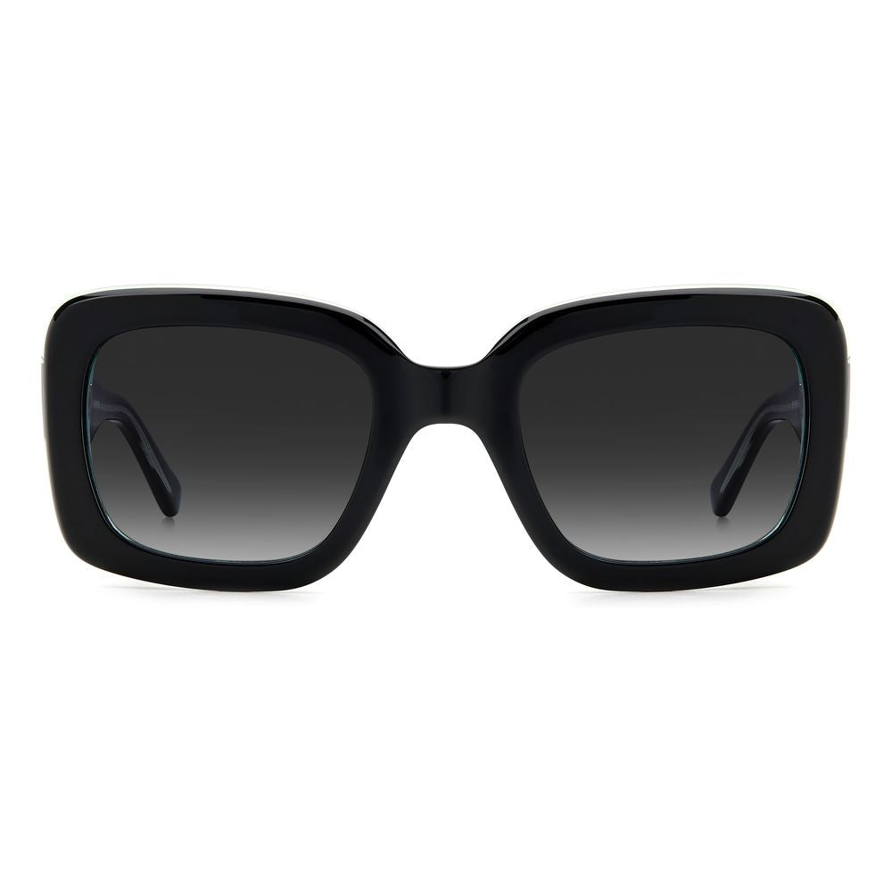 Kate Spade Women’s Sunglasses – Black Square Frame, 100% UV Protection