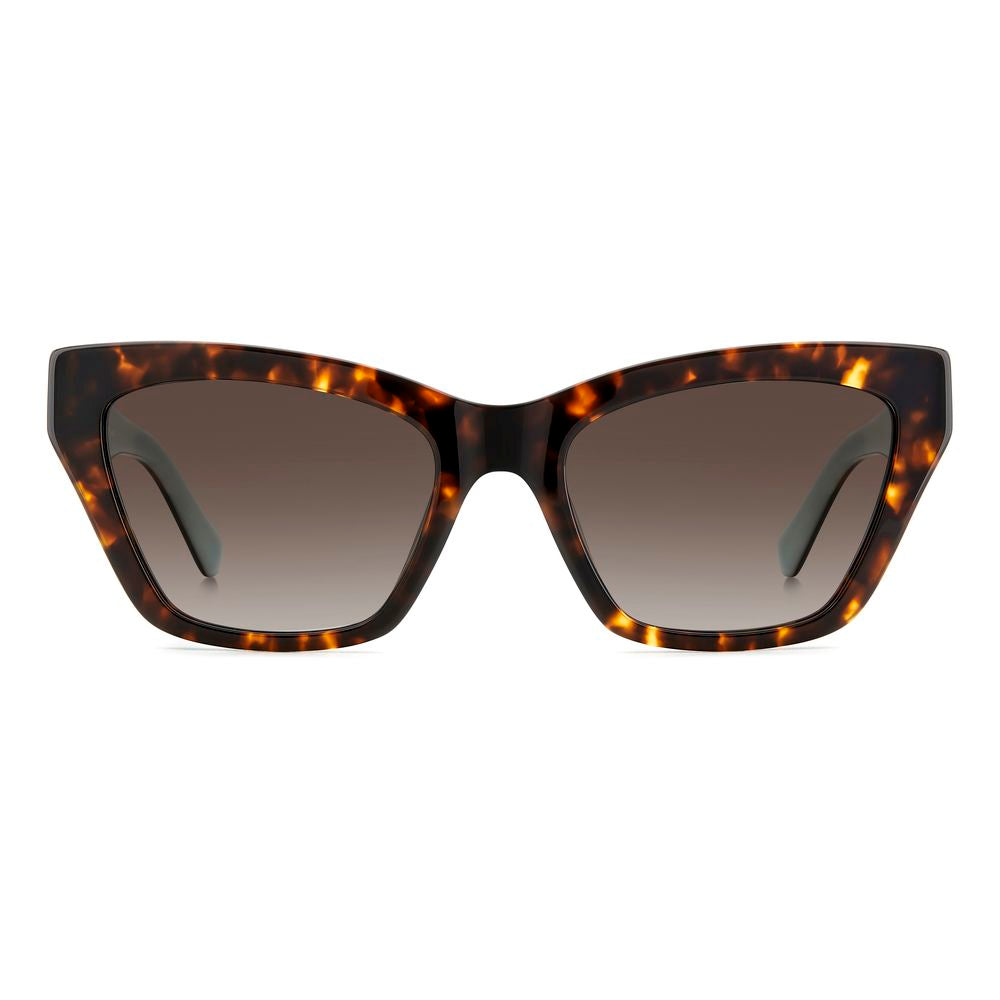Kate Spade Women’s Sunglasses – Brown Acetate Frame, Dark Gradient Lenses