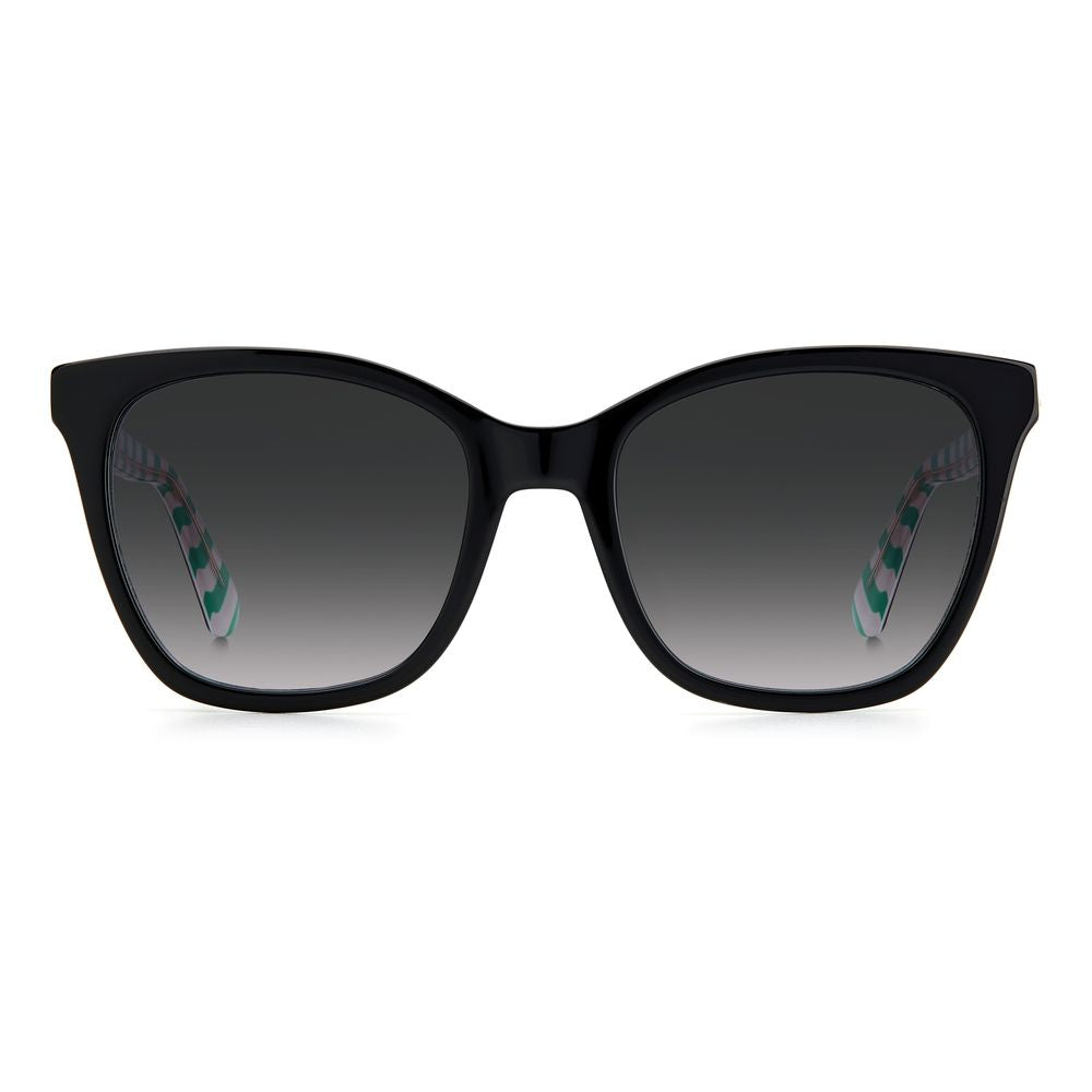 Kate Spade Women’s Sunglasses – Black Cat-Eye Frame, Gradient Lenses