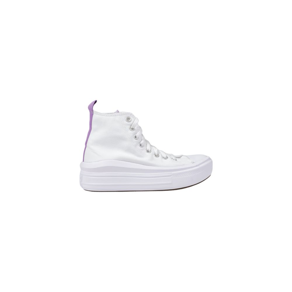 Converse White Chuck Taylor All Star Move Platform Sneakers