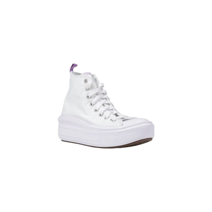 Converse White Chuck Taylor All Star Move Platform Sneakers