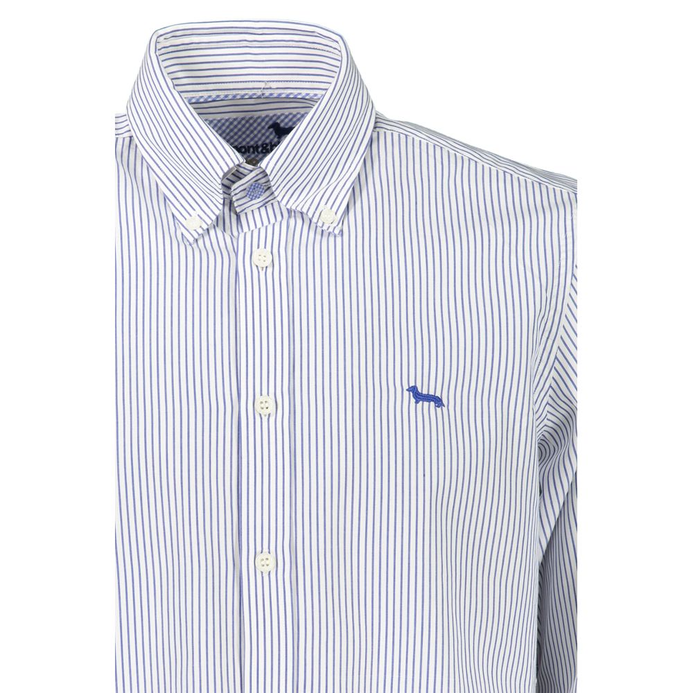 Harmont & Blaine Blue Cotton Men's Shirt - XL