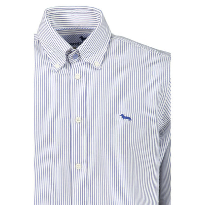 Harmont & Blaine Blue Cotton Men's Shirt - XL