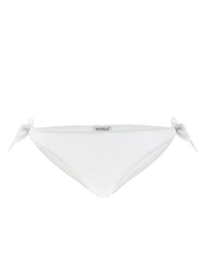 Brunello Cucinelli White Polyamide Swim Briefs