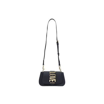 Love Moschino Black Polyethylene Handbag BORSA PU GRS JC4084PP1