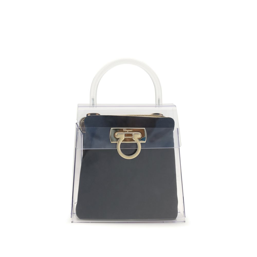 Ferragamo Black PVC Handbag