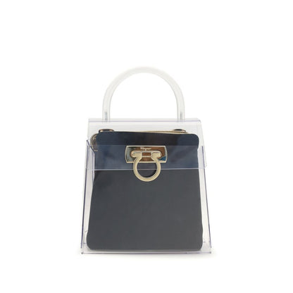 Ferragamo Black PVC Handbag