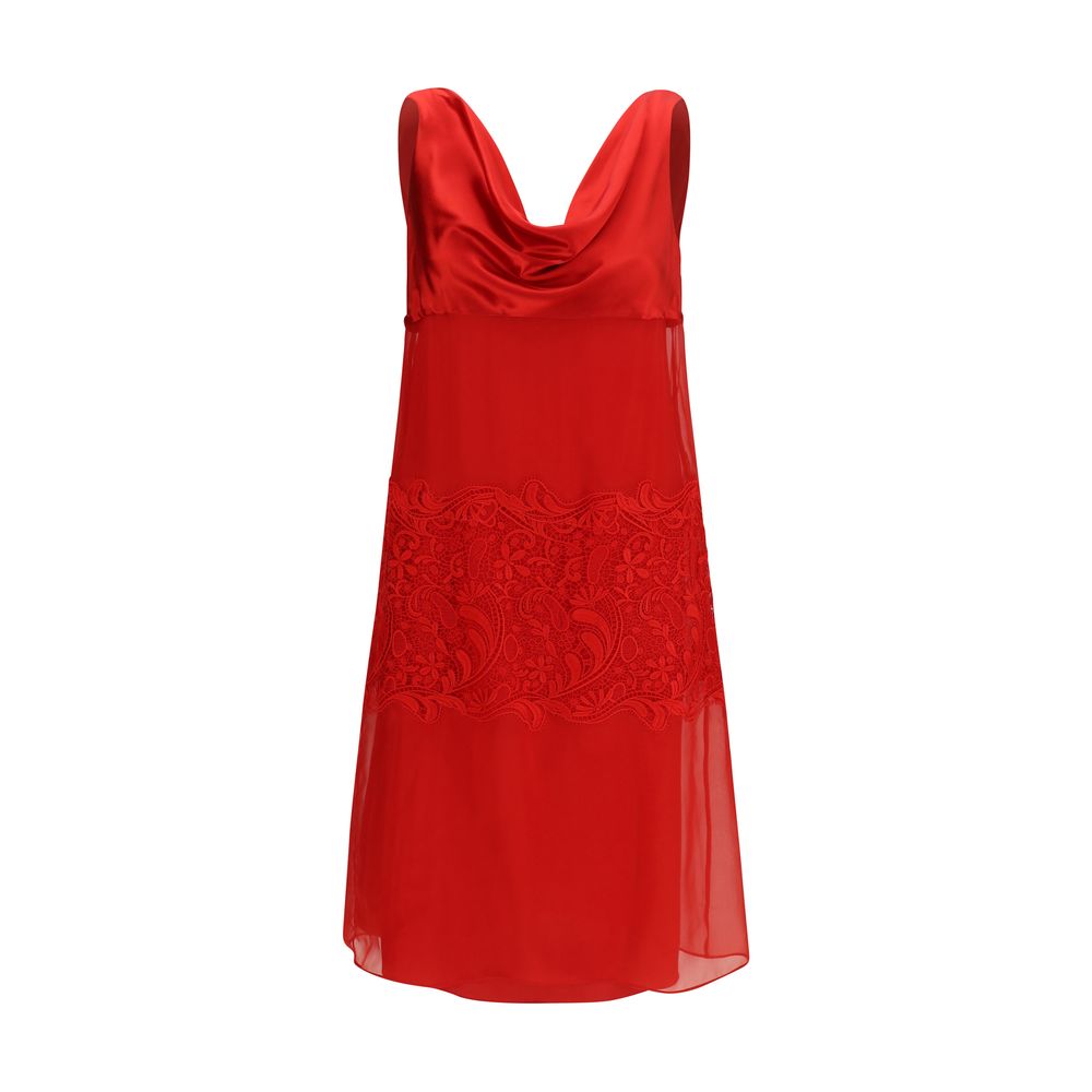 Ferragamo Multicolor Silk Cocktail Dress IT40 | M, IT42 | L