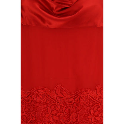 Ferragamo Multicolor Silk Cocktail Dress IT40 | M, IT42 | L
