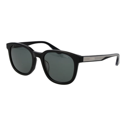 BMW Men’s Sunglasses – Black Full-Rim Frame, Grey Lenses
