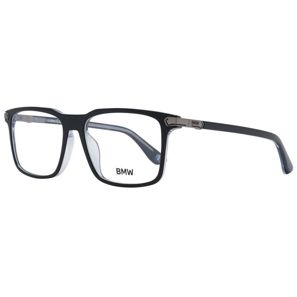 BMW Black Plastic Glasses (Frames) for Men