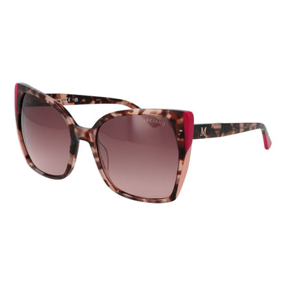 Marciano by Guess Women’s Sunglasses – Brown Butterfly Frame, Gradient Lenses