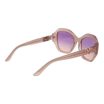 Marciano by Guess Women’s Sunglasses – Natural Butterfly Frame, Purple Gradient Lenses