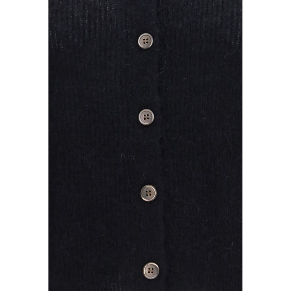 Our Legacy Black Alpaca Vicugna Pacos Polo Shirt IT36 | XS, IT38 | S, IT40 | M