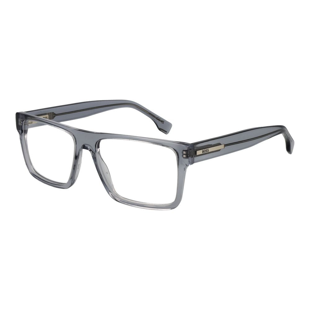 Hugo Boss Blue Acetate Glasses Frames for Men