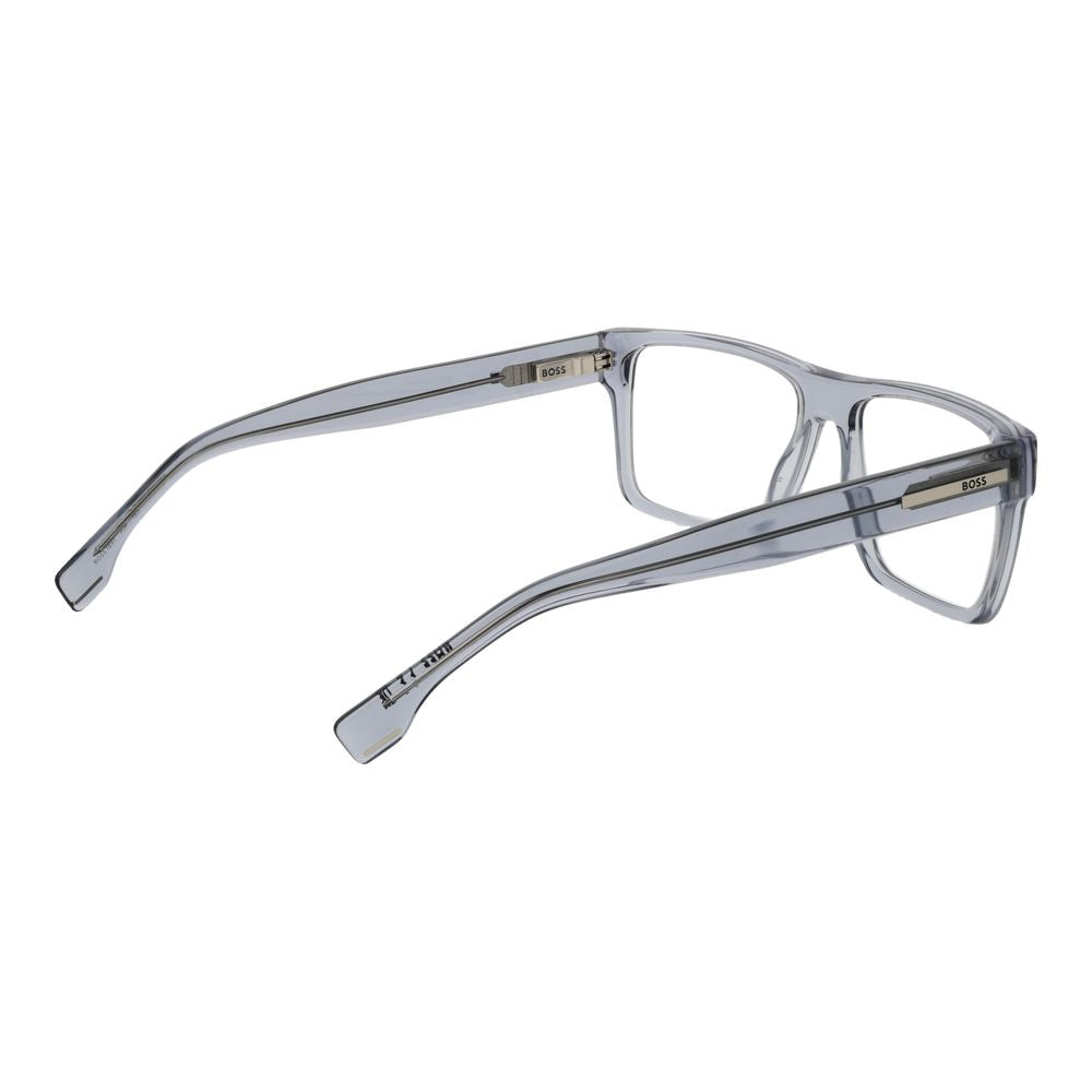 Hugo Boss Blue Acetate Glasses Frames for Men