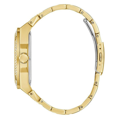 Guess Men’s Watch, Big Reveal Dial, Gold Stainless Steel