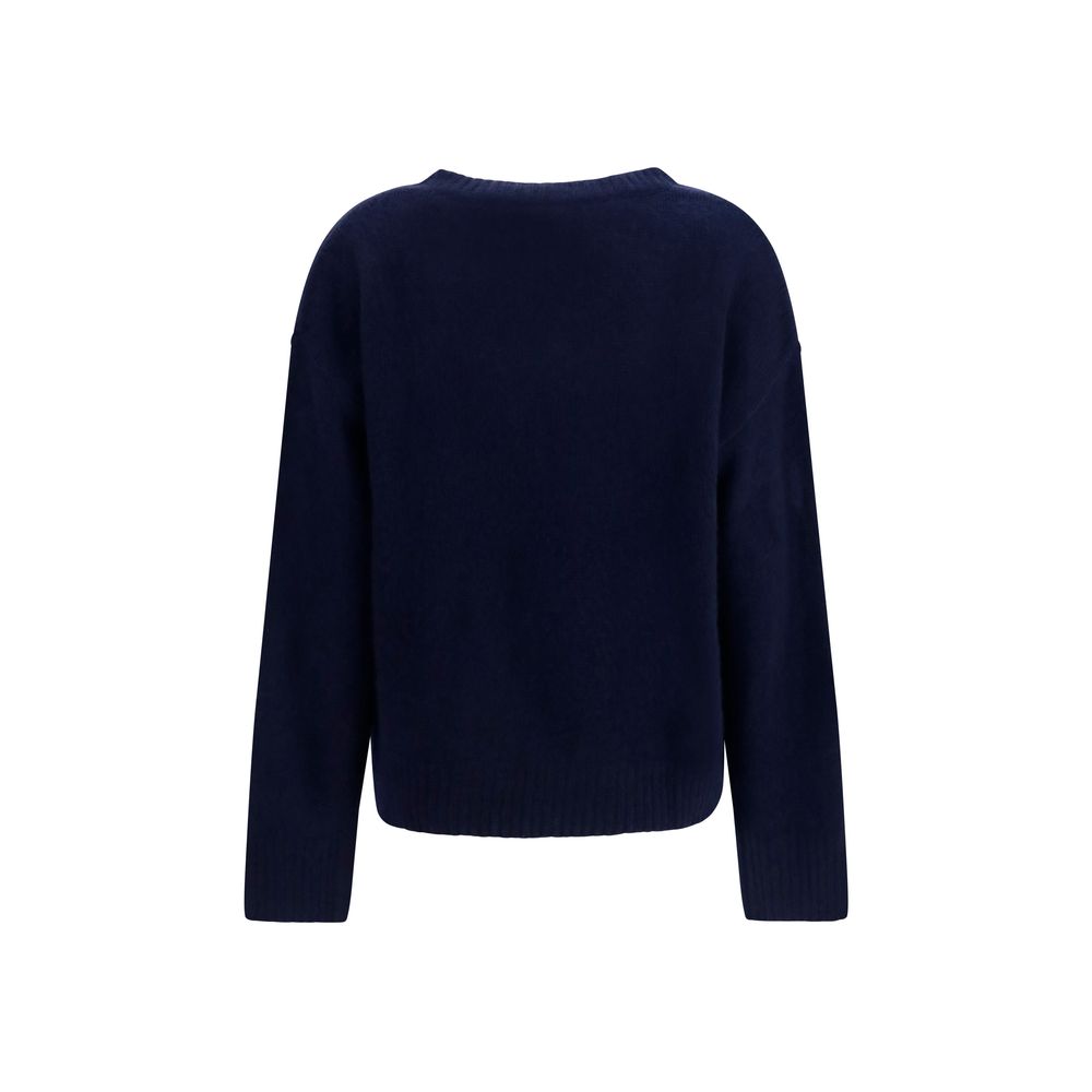 Lisa Yang Lova Sweater Blue Cashmere Sweatshirt 0/XS