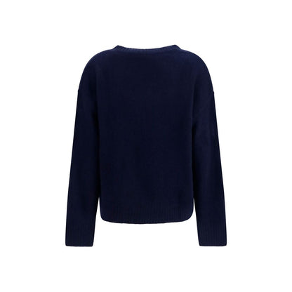 Lisa Yang Lova Sweater Blue Cashmere Sweatshirt 0/XS
