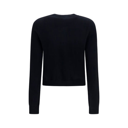 Lisa Yang Black Cashmere Sweatshirt for Women